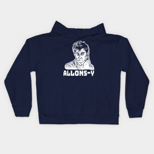 Doctor Who - Allons-y 10th Doctor Kids Hoodie